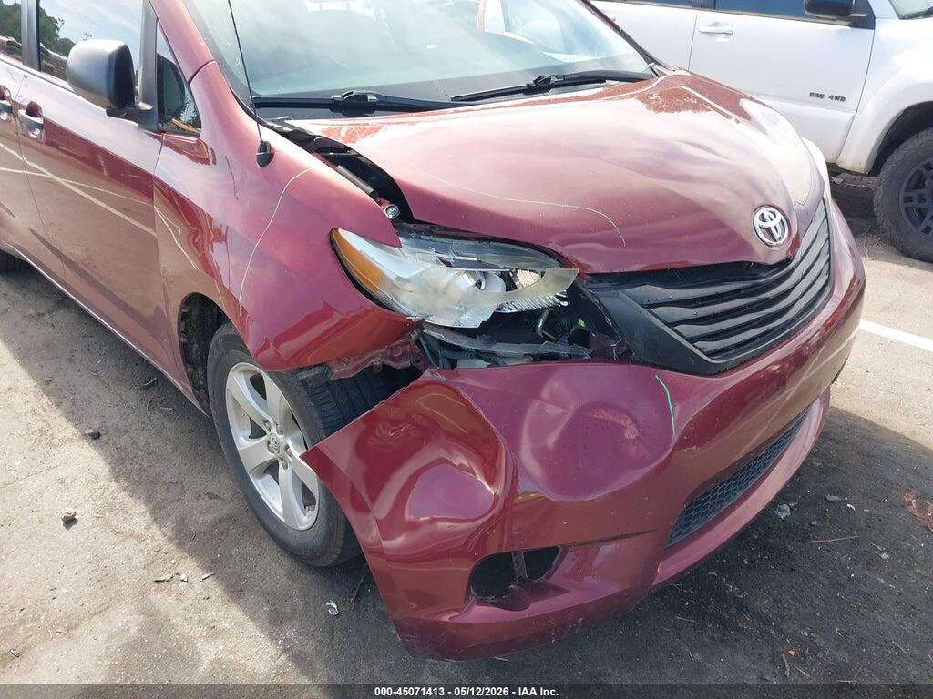 5TDZK3DC7CS247587 2012 TOYOTA SIENNA photo no. 6