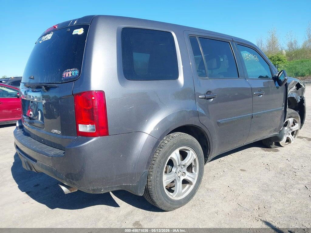 5FNYF4H58EB052851 2014 HONDA PILOT photo no. 4