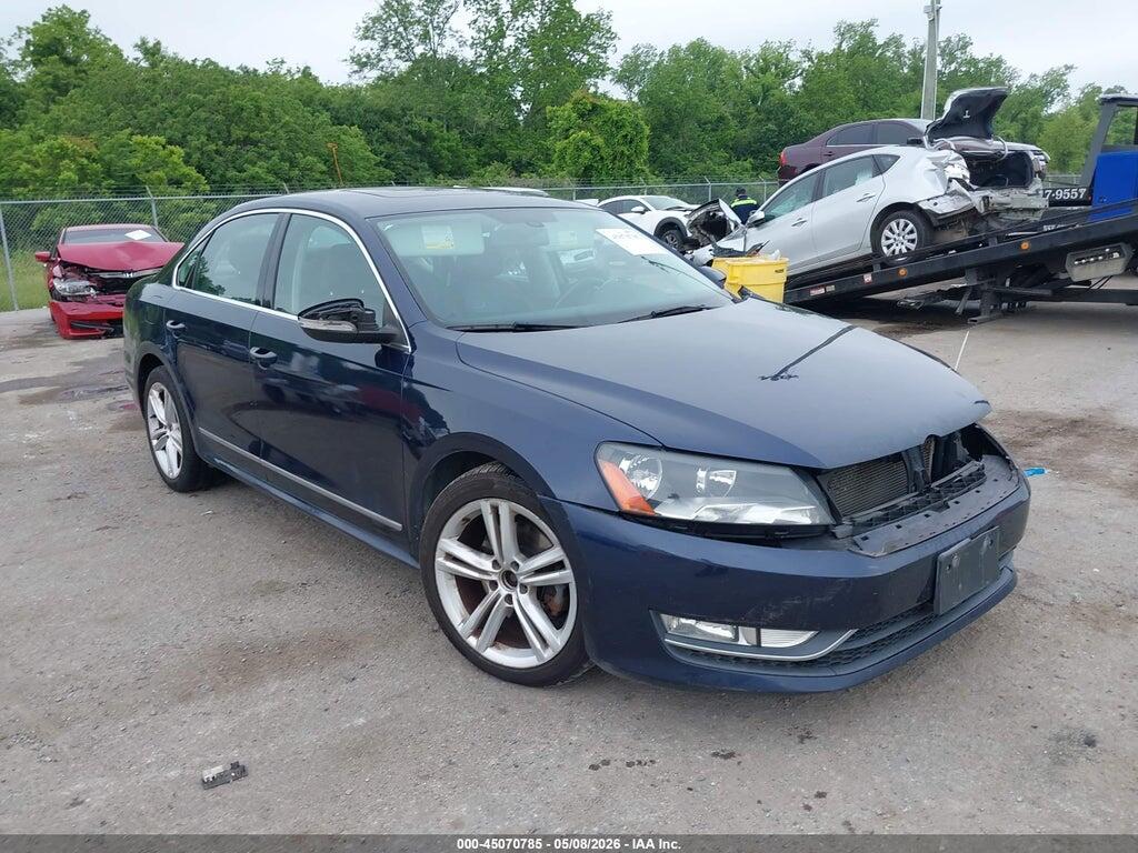 1VWCM7A37CC001942 2012 VOLKSWAGEN PASSAT photo no. 1