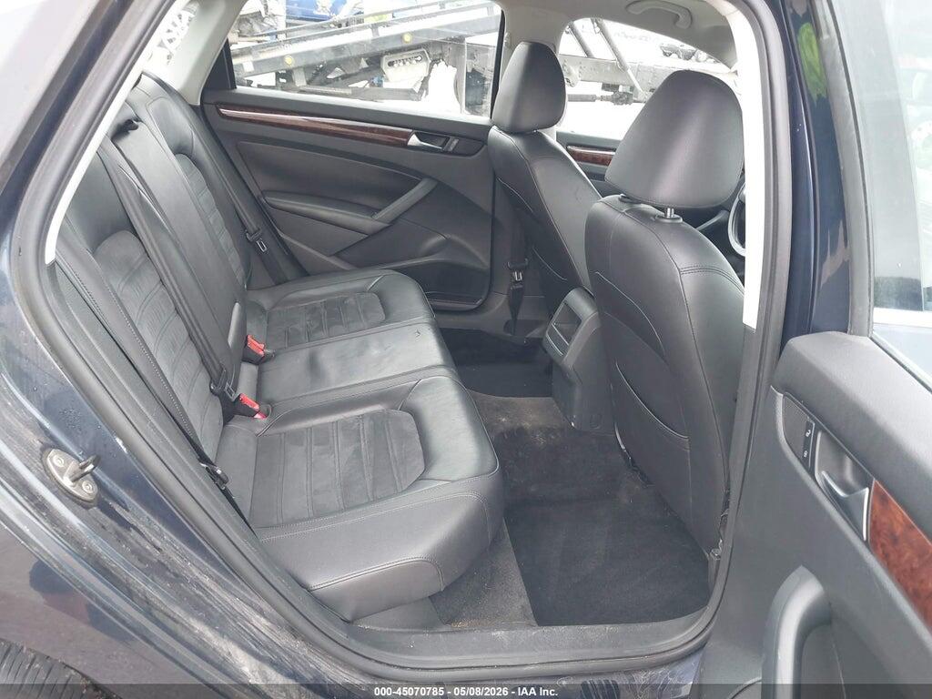 1VWCM7A37CC001942 2012 VOLKSWAGEN PASSAT photo no. 8