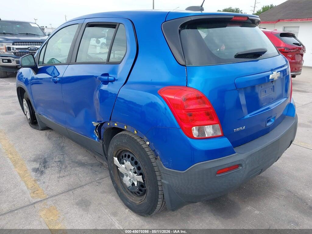 KL7CJKSB3GB705472 2016 CHEVROLET TRAX photo no. 3