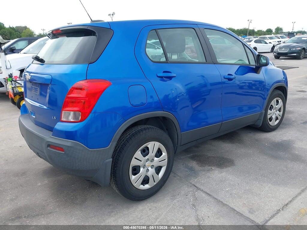 KL7CJKSB3GB705472 2016 CHEVROLET TRAX photo no. 4