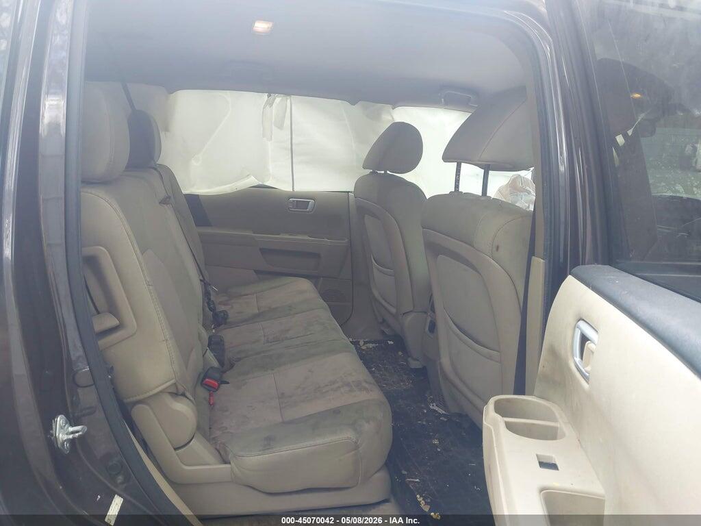 5FNYF4H46CB082693 2012 HONDA PILOT photo no. 8