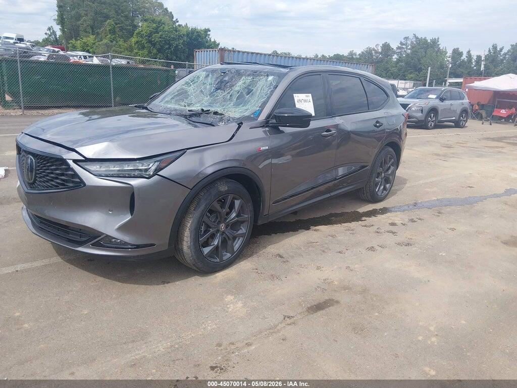 5J8YE1H06NL045126 2022 ACURA MDX photo no. 2