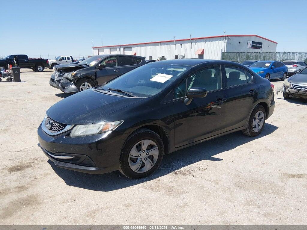 19XFB2F56FE086594 2015 HONDA CIVIC photo no. 2