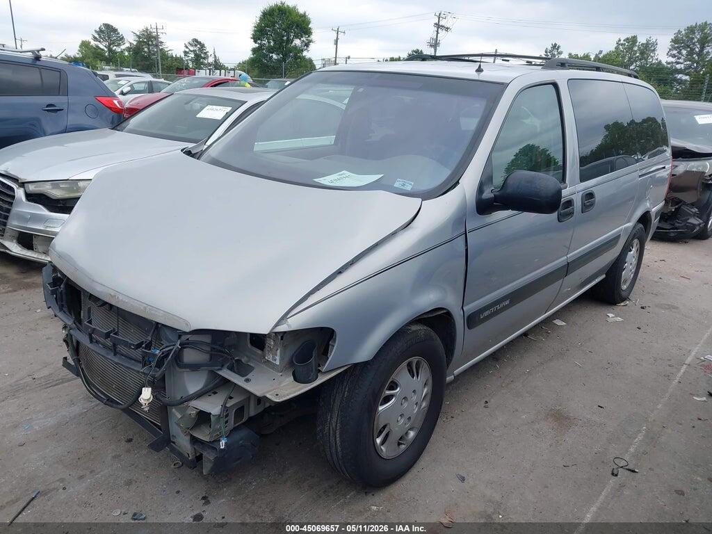 1GNDX03E61D148112 2001 CHEVROLET VENTURE photo no. 2