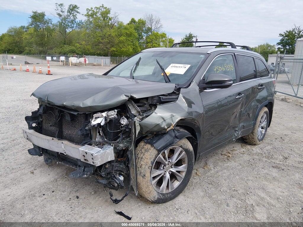 5TDJKRFH3ES045051 2014 TOYOTA HIGHLANDER photo no. 2