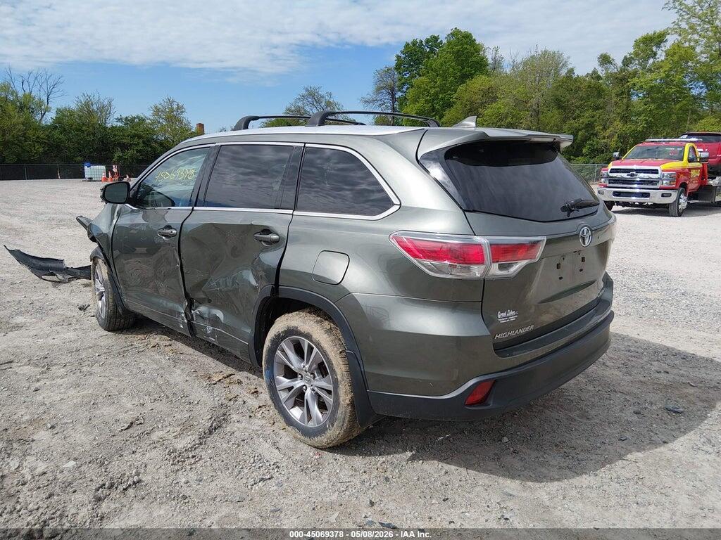 5TDJKRFH3ES045051 2014 TOYOTA HIGHLANDER photo no. 3