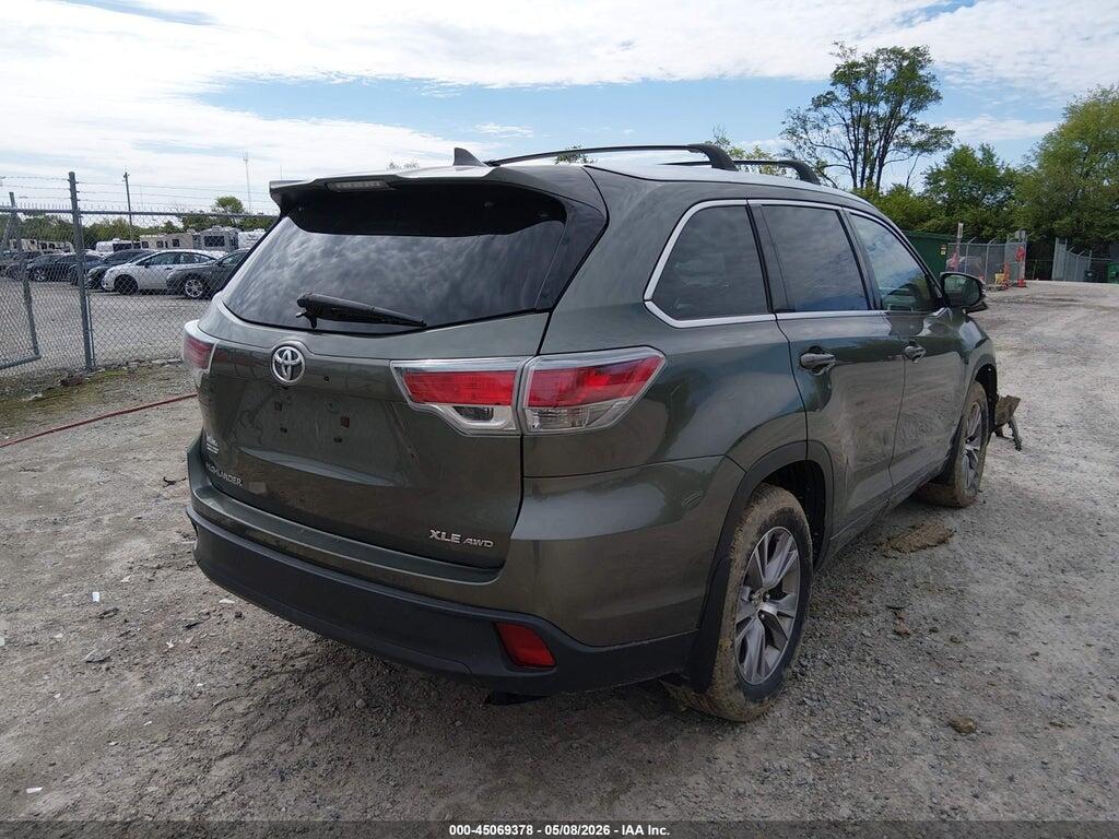 5TDJKRFH3ES045051 2014 TOYOTA HIGHLANDER photo no. 4