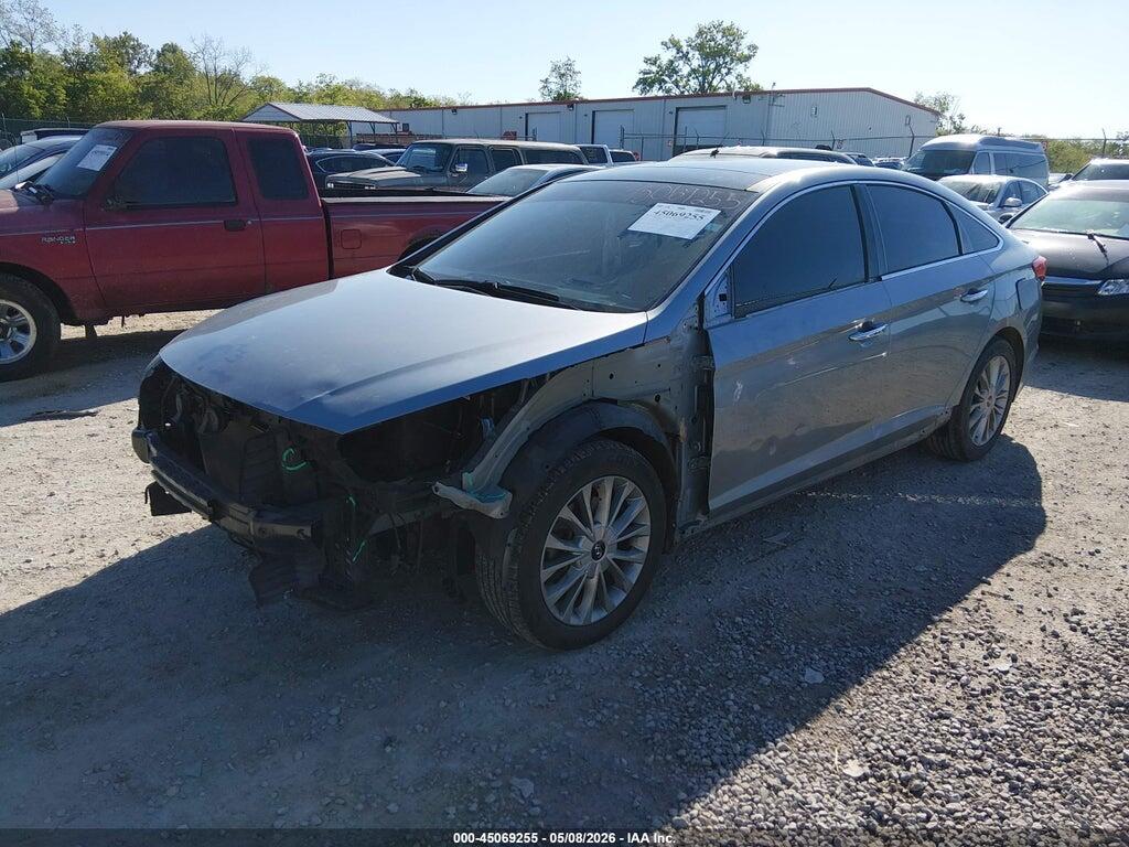 5NPE34AF9FH038913 2015 HYUNDAI SONATA photo no. 2