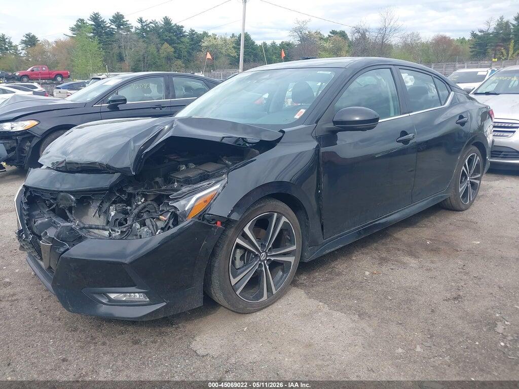 3N1AB8DV7NY278610 2022 NISSAN SENTRA photo no. 2