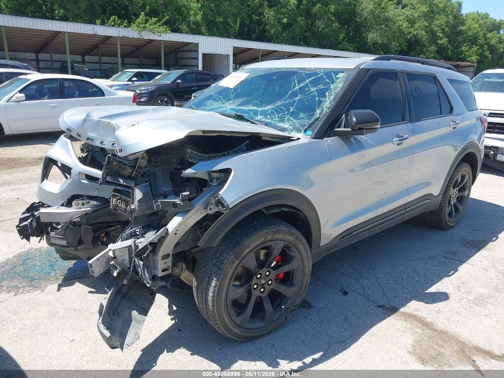 1FM5K8GC1LGB90719 2020 FORD EXPLORER photo no. 2