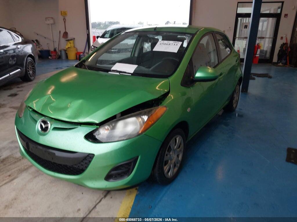 JM1DE1HY0B0122153 2011 MAZDA MAZDA2 photo no. 2