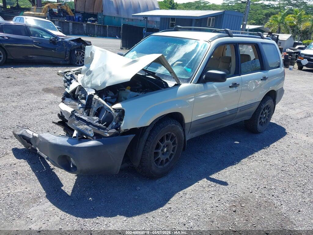 JF1SG63655H752234 2005 SUBARU FORESTER photo no. 2