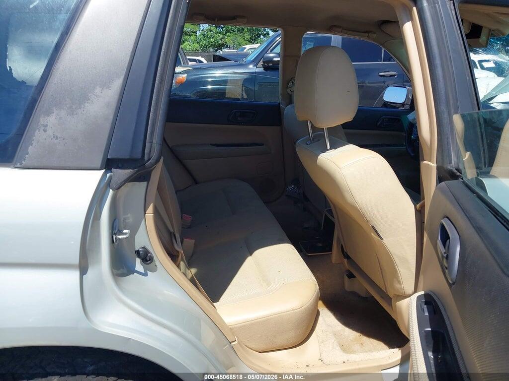 JF1SG63655H752234 2005 SUBARU FORESTER photo no. 8