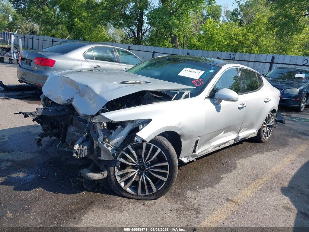 KNAE25LA6J6017009 2018 KIA STINGER photo no. 2
