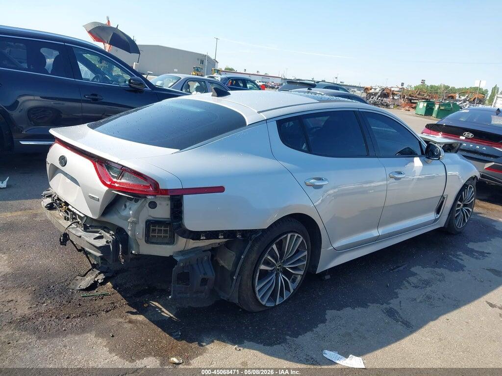 KNAE25LA6J6017009 2018 KIA STINGER photo no. 4