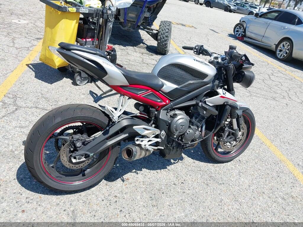 SMTA414D6JT851765 2018 TRIUMPH MOTORCYCLE STREET TRIPLE photo no. 12