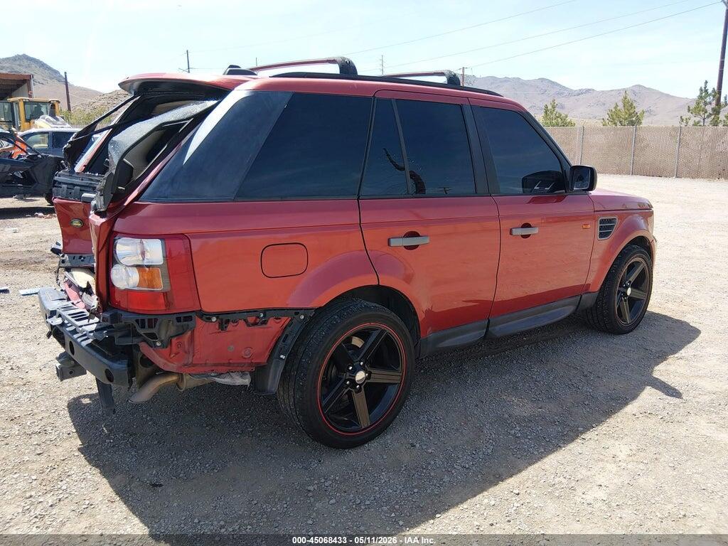SALSF25437A108303 2007 LAND ROVER RANGE ROVER SPORT photo no. 4