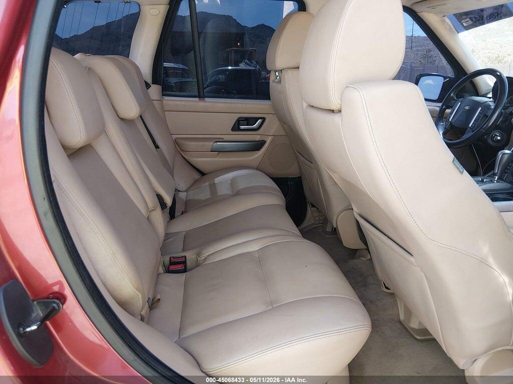 SALSF25437A108303 2007 LAND ROVER RANGE ROVER SPORT photo no. 8