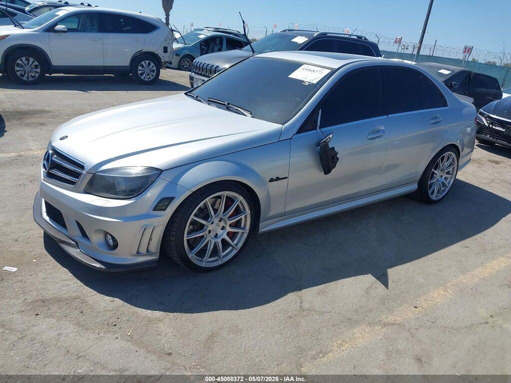 WDDGF77X09F304616 2009 MERCEDES-BENZ C 63 AMG photo no. 2