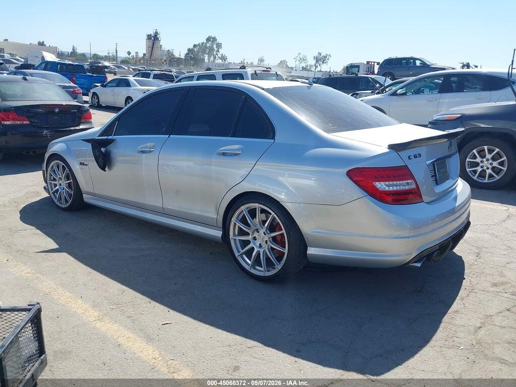 WDDGF77X09F304616 2009 MERCEDES-BENZ C 63 AMG photo no. 3