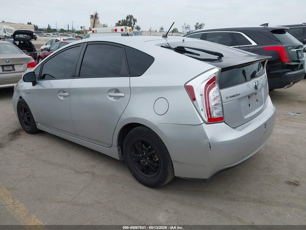 JTDKN3DU0C5521574 2012 TOYOTA PRIUS photo no. 3