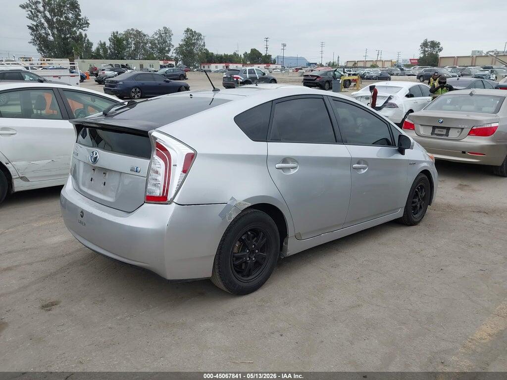 JTDKN3DU0C5521574 2012 TOYOTA PRIUS photo no. 4