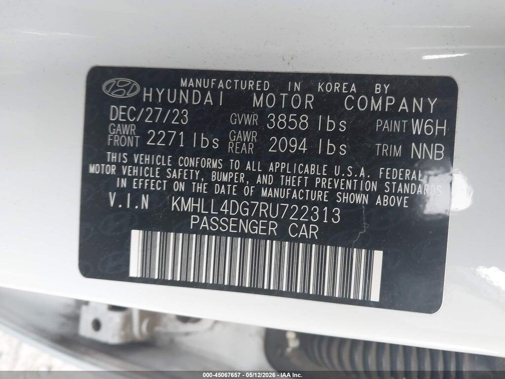 KMHLL4DG7RU722313 2024 HYUNDAI ELANTRA photo no. 9