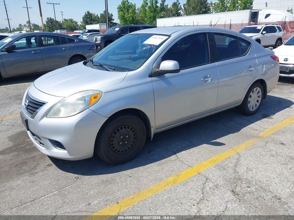 3N1CN7AP8CL855641 2012 NISSAN VERSA photo no. 2