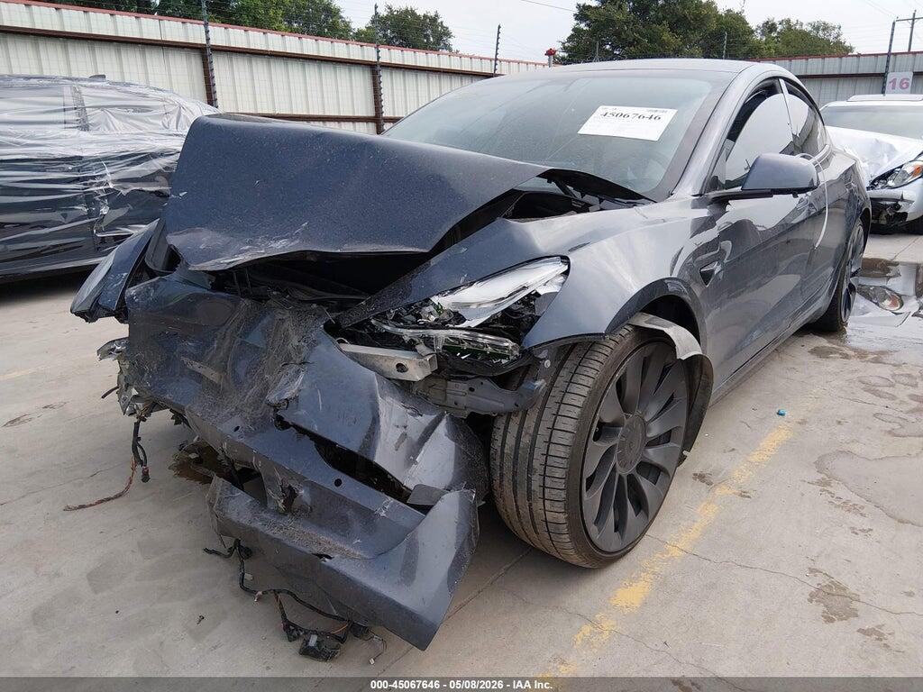 5YJ3E1EC8MF061160 2021 TESLA MODEL 3 photo no. 2