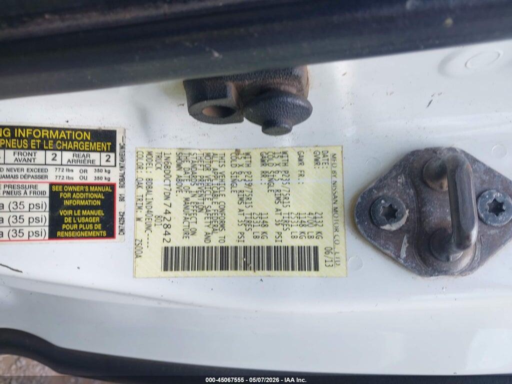 1N6BD0CT7DN742842 2013 NISSAN FRONTIER photo no. 9