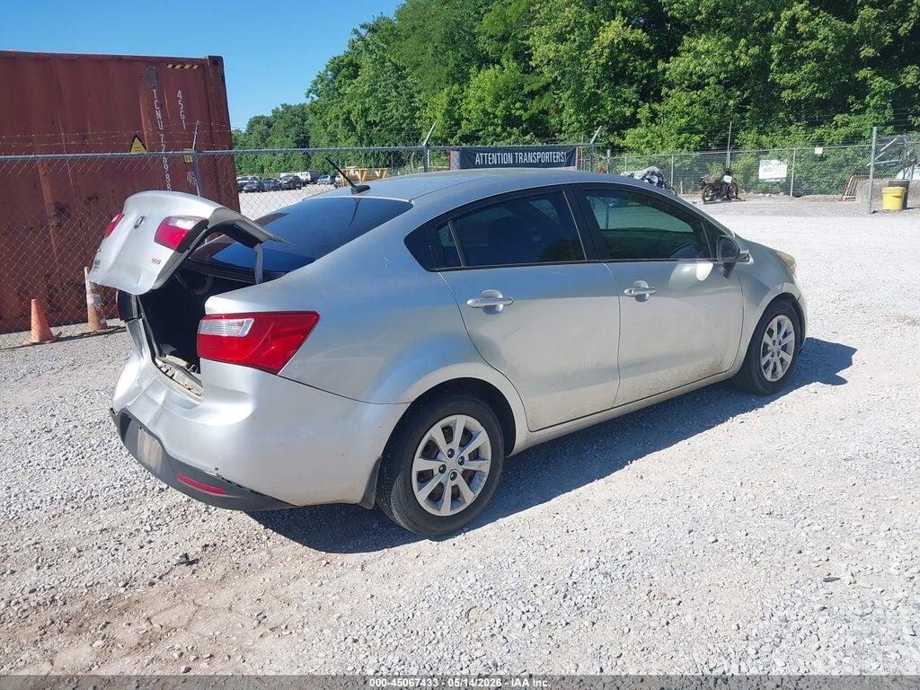KNADM4A32F6451410 2015 KIA RIO photo no. 4