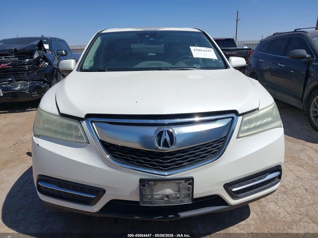 5FRYD3H66GB017090 2016 ACURA MDX photo no. 12
