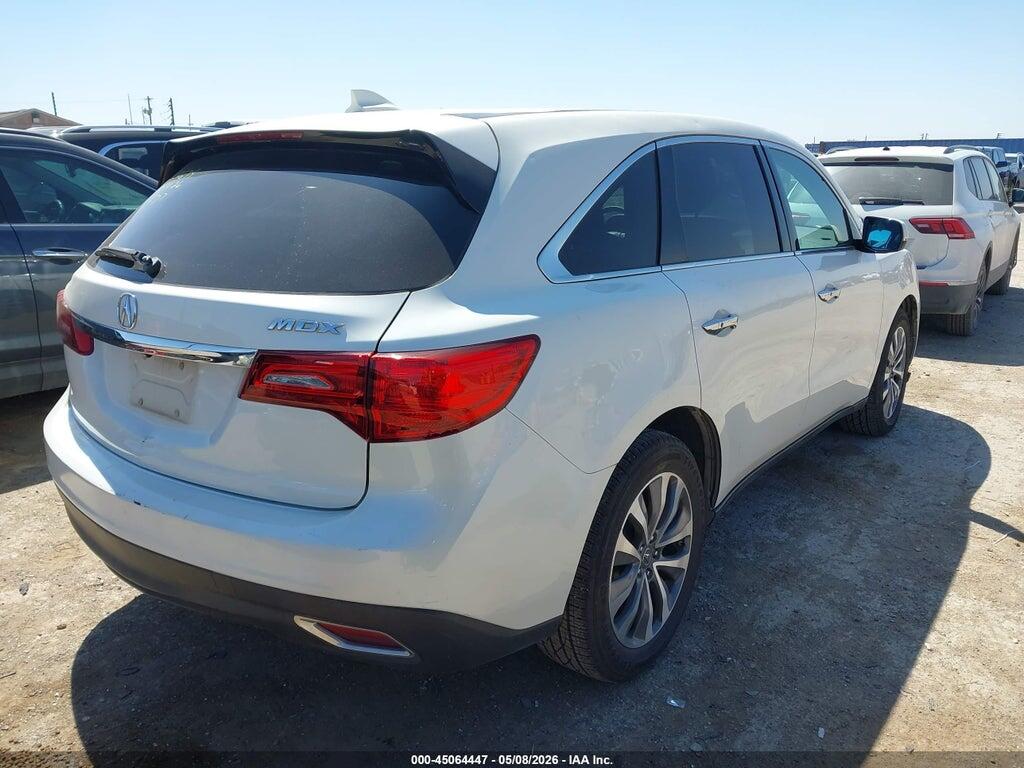5FRYD3H66GB017090 2016 ACURA MDX photo no. 4