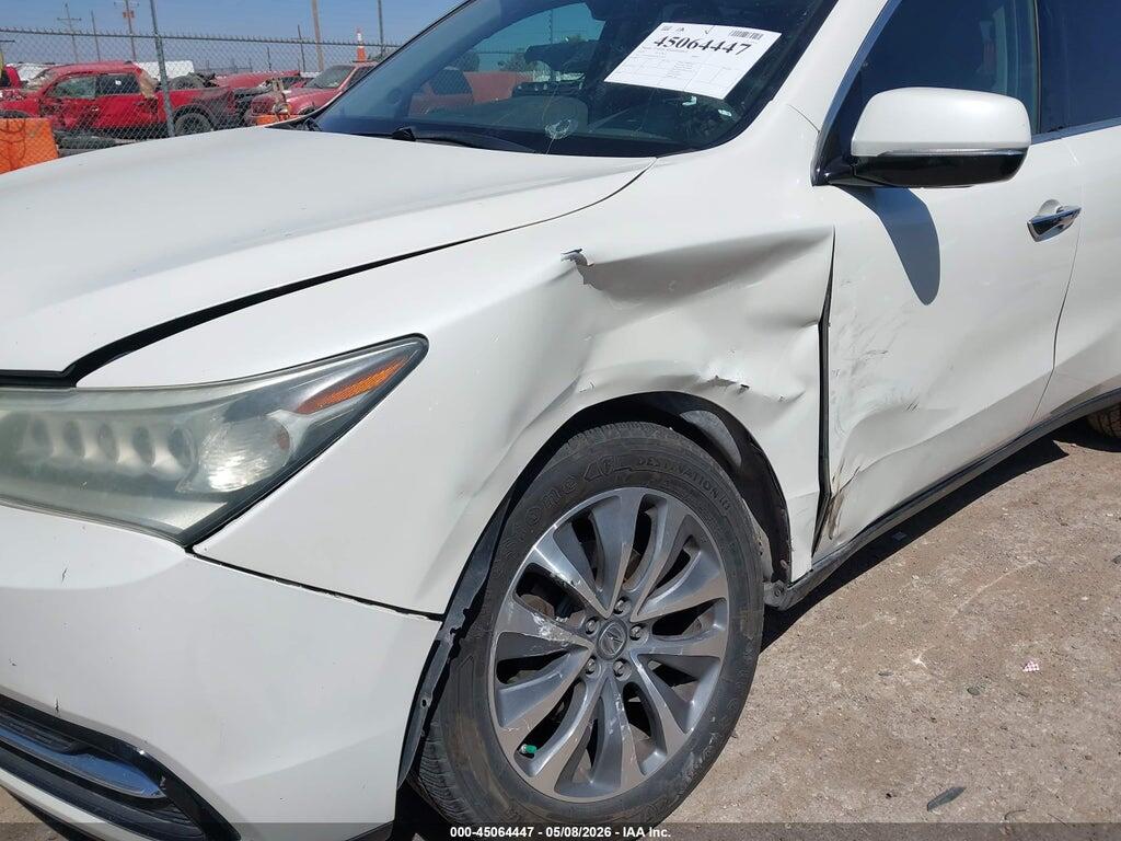 5FRYD3H66GB017090 2016 ACURA MDX photo no. 6