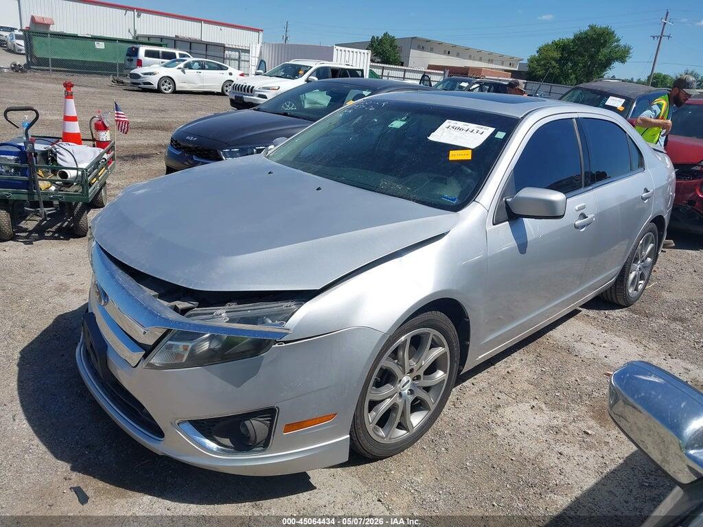 3FAHP0JG6CR377422 2012 FORD FUSION photo no. 2