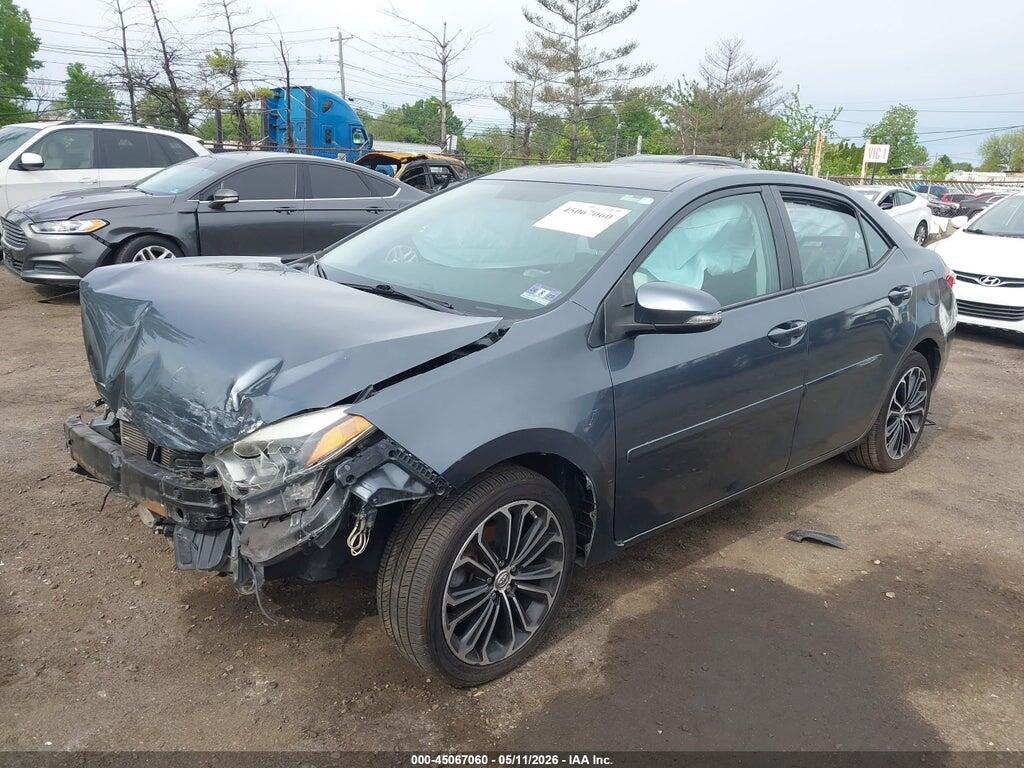 2T1BURHE0FC451414 2015 TOYOTA COROLLA photo no. 2