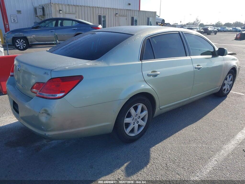 4T1BK36BX7U169096 2007 TOYOTA AVALON photo no. 4