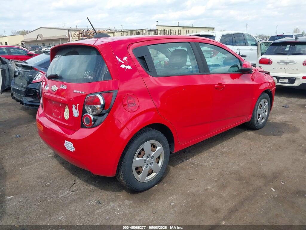 1G1JA6SH1F4101811 2015 CHEVROLET SONIC photo no. 4