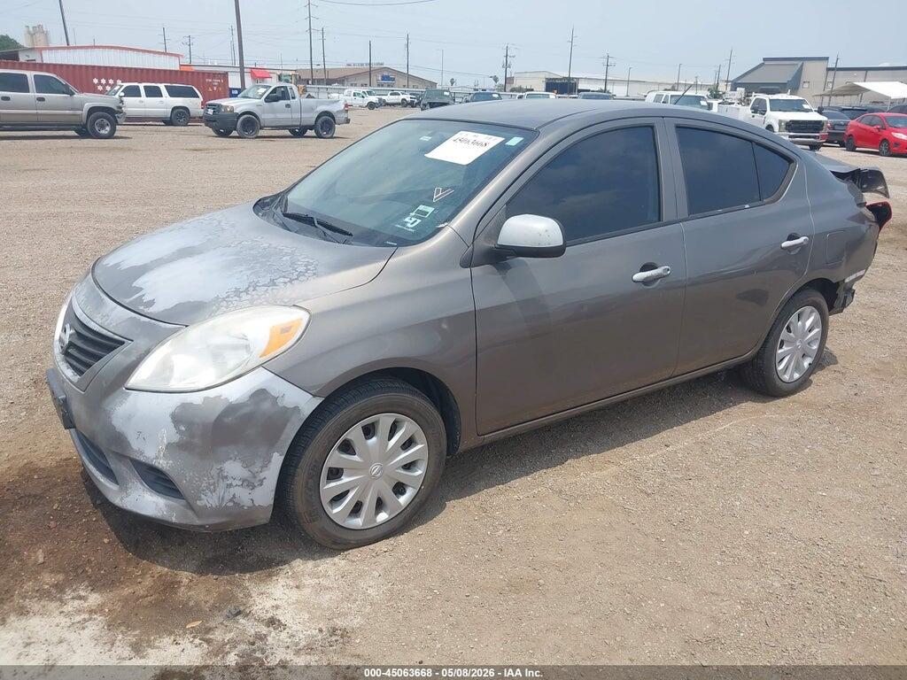 3N1CN7AP9EL869633 2014 NISSAN VERSA photo no. 2
