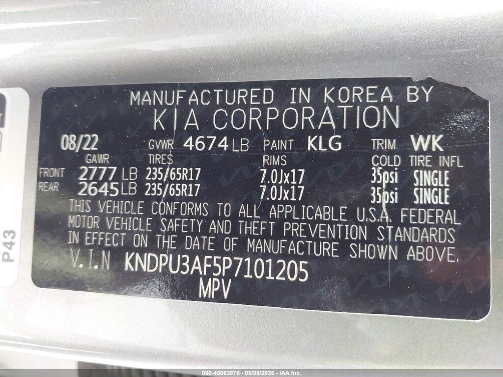 KNDPU3AF5P7101205 2023 KIA SPORTAGE photo no. 9