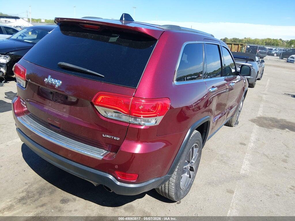 1C4RJFBG7HC800161 2017 JEEP GRAND CHEROKEE photo no. 4
