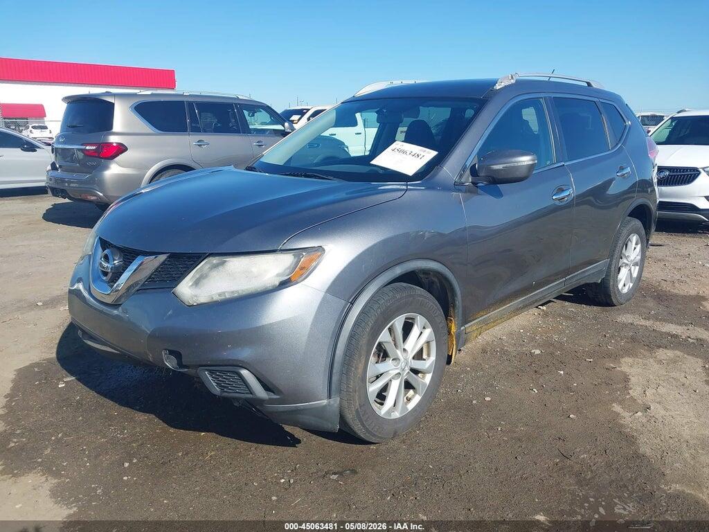 KNMAT2MT6GP651386 2016 NISSAN ROGUE photo no. 2