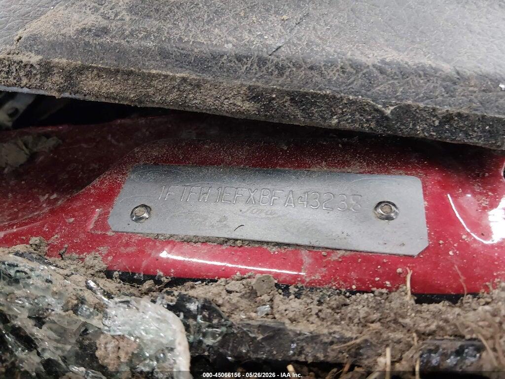 1FTFW1EFXBFA43238 2011 FORD F-150 photo no. 9