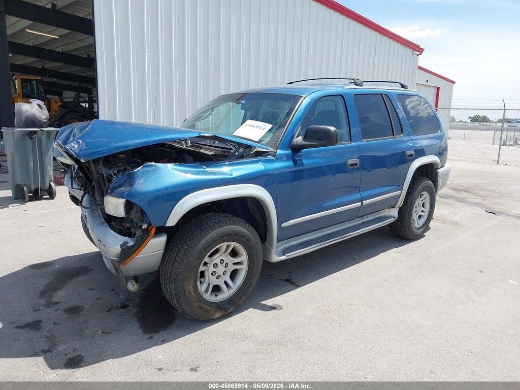 1B4HS58N02F153968 2002 DODGE DURANGO photo no. 2