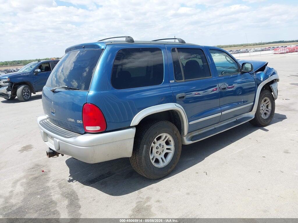 1B4HS58N02F153968 2002 DODGE DURANGO photo no. 4