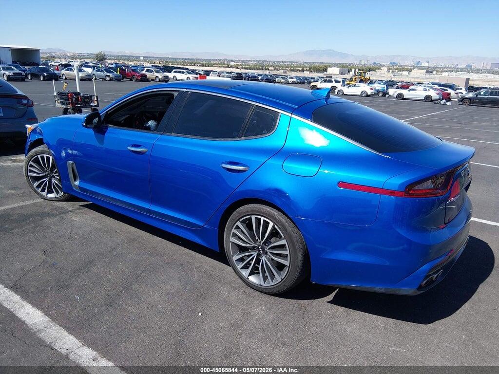 KNAE25LA3J6014021 2018 KIA STINGER photo no. 3