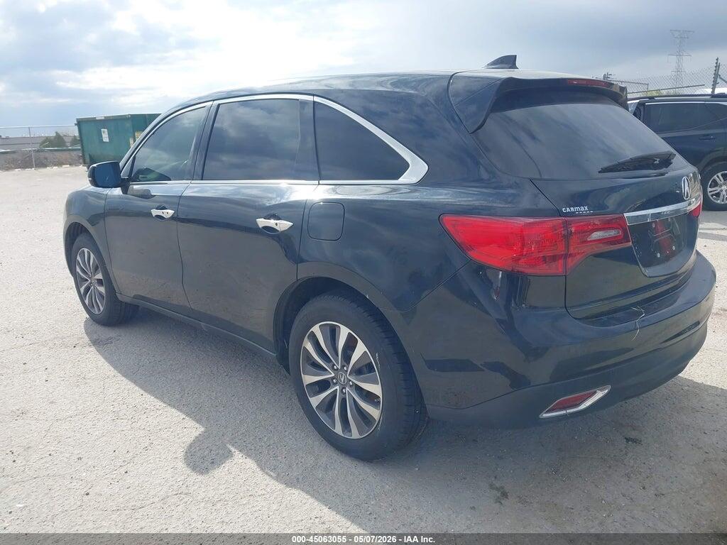 5FRYD4H42GB047076 2016 ACURA MDX photo no. 3
