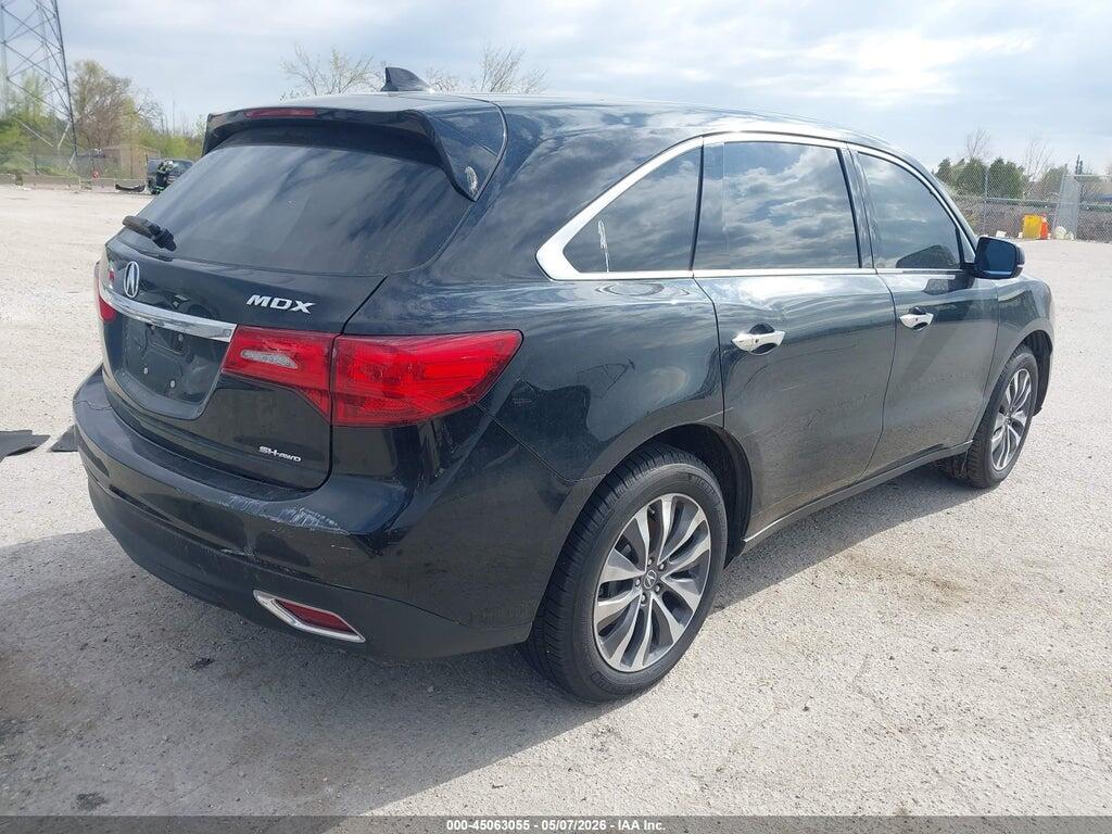 5FRYD4H42GB047076 2016 ACURA MDX photo no. 4